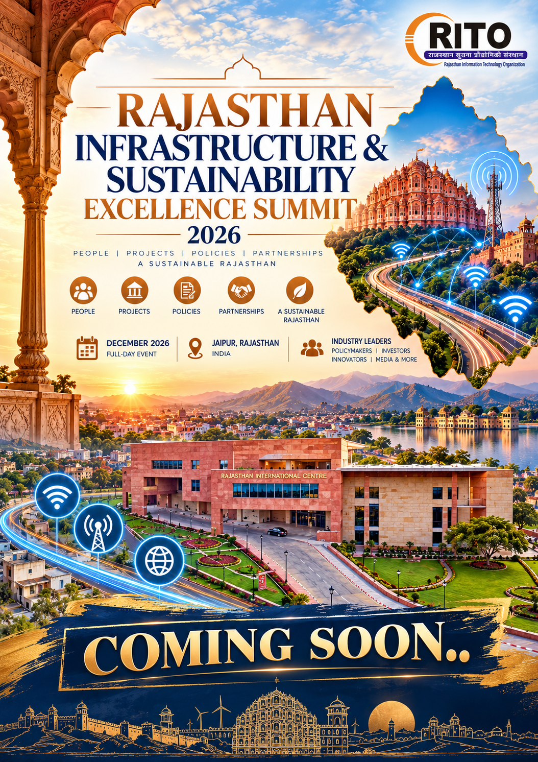 Rajasthan Infrastructure & Sustainability Excellence Summit 2026 - Coming Soon